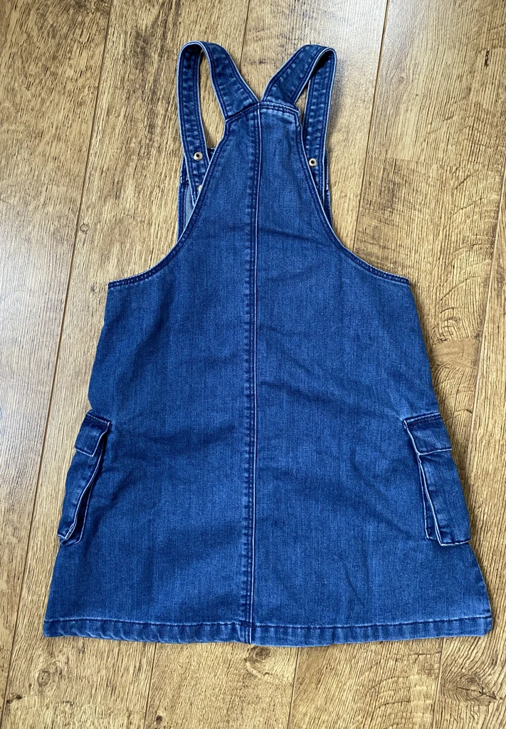 Robe salopette en jean Orchestra 10 ans Denim bleu intemporel – neuve – photo 5